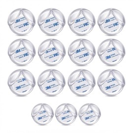 Clear Ball Silicone Corner Protectors 15 Pack Soft Edge Guard Table Cabinet