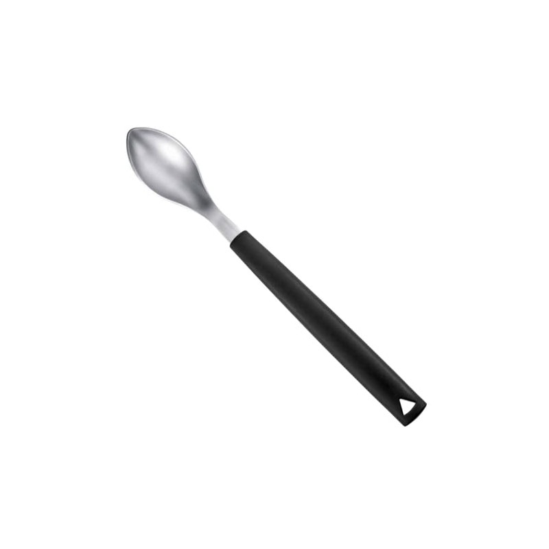 triangle Large Quenelle Spoon, Carded - Stainless Steel - Creates