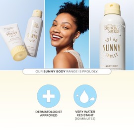 Bondi Sands Sunny Spritz SPF 60 Body Mist, Nourishing + Hydrating Broad Spectrum Sunscreen Spray, Dermatologist-Approved, Water-Resistant, 5.64 Oz