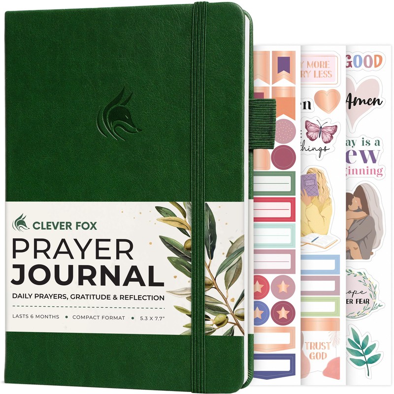 Clever Fox Clever Fox Prayer Journal C Daily Devotional &