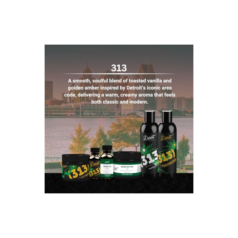 Detroit Grooming Co.- Lavado de barba Champú para barba para