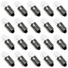 SQXBK 20PCS 24V 3W E10 Warm White Miniature Screw Base