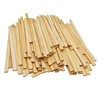 Anktily 100 Pieces Long Natural Bamboo Sticks, 0.9cm x 0.3cm,