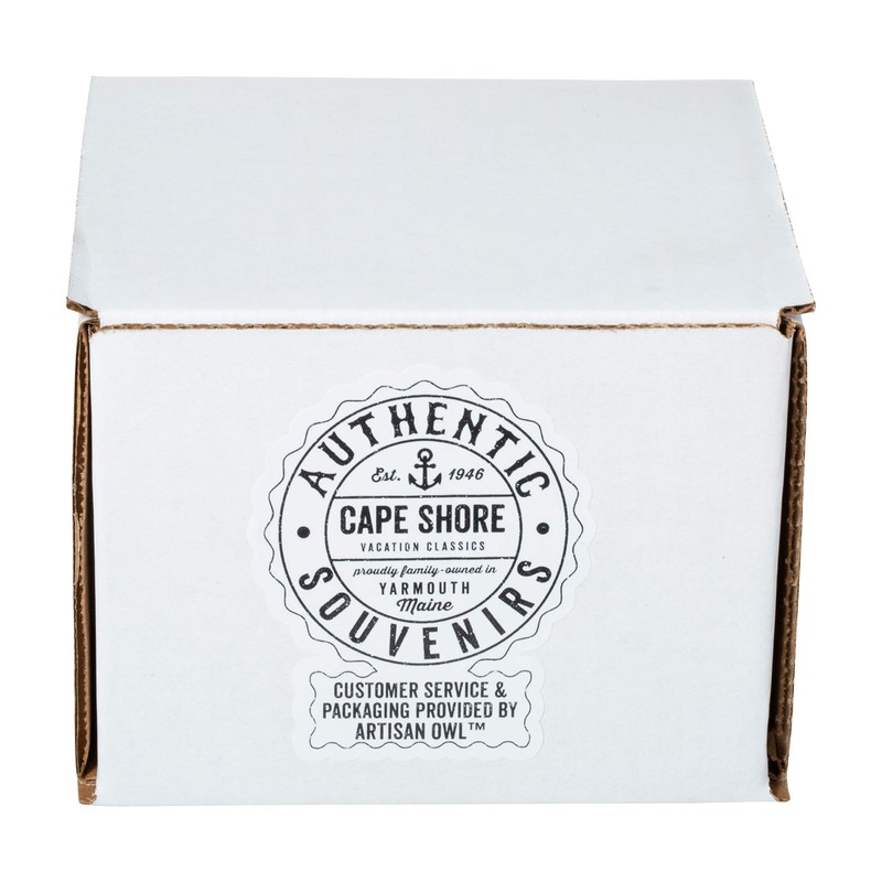 Cape Shore 16oz Stoneware Glazed Artisan Mug (Seashells)