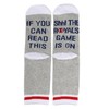 Baseball Socks Baseball Fans If You Can Read This The