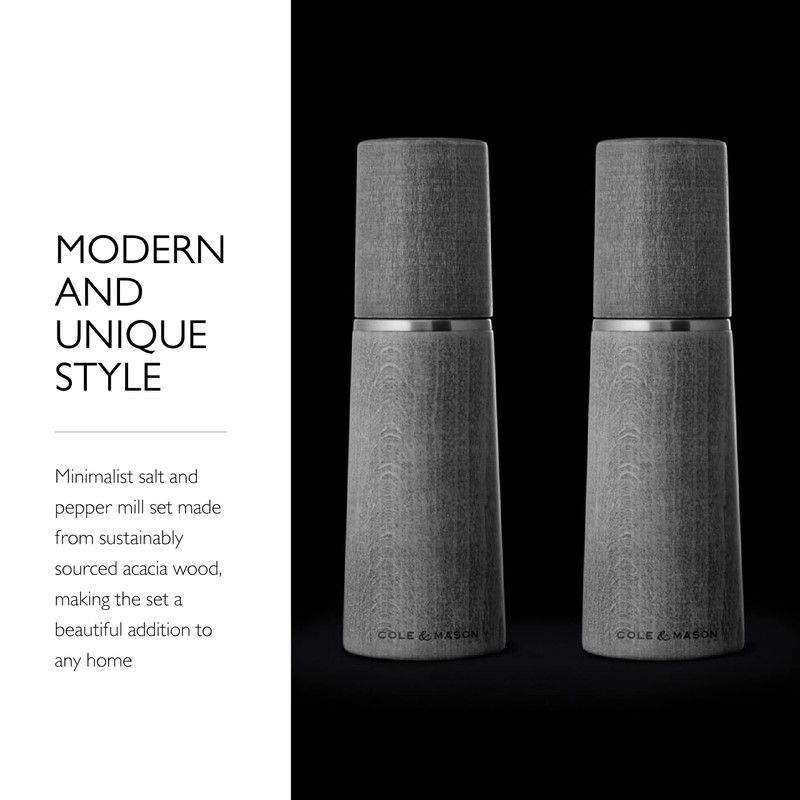 Cole & Mason Marlow Wood Mill Set - Balanced Salt