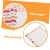Operitacx 6 Pcs Simple Loose-leaf Papers Journal Refills Paper Traveler