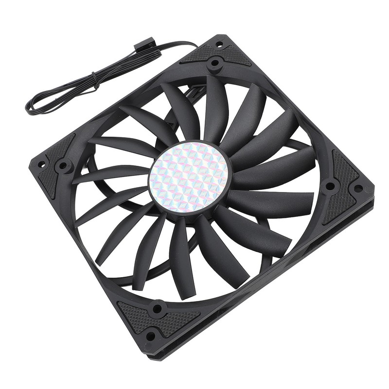 140mm 4 Pin PWM Case Fan Ultra Thin 15mm 1100RPM