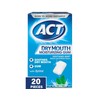 ACT Dry Mouth Moisturizing Gum, Soothing Mint, Sugar Free, 20