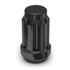 White Knight 3807BK-20AM Black Chrome M12x1.50 Spline Lug Nut with