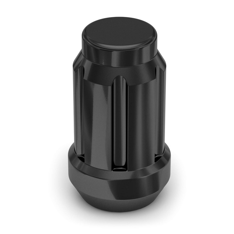 White Knight 3807BK-20AM Black Chrome M12x1.50 Spline Lug Nut with