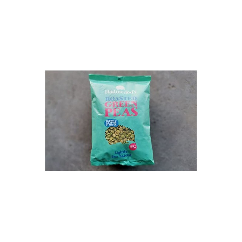 Hodmedod's Roasted Green Peas Sea Salted, 300g