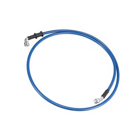 INFINAUTO 130cm 51.18" Motorcycle Brake Clutch Oil Hose Line Pipe Blue Stylish Design