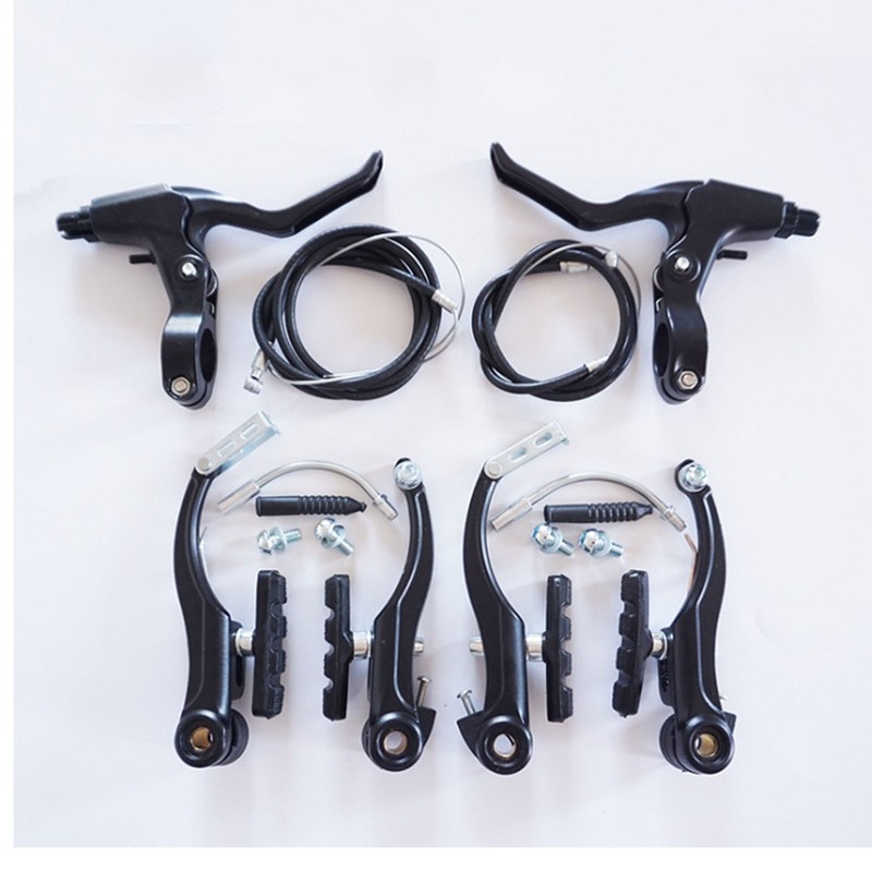 Bike Front Rear V Brake Set Aluminum Alloy Mountain Road