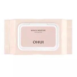 OHUI [NS홈쇼핑]오휘 미라클 모이스처 클렌징 시트 60매(228g) /클렌징티슈[35729497] OHUI Miracle Moisture Cleansing Sheets 60pcs (228g) [Single option]