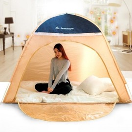 Heating supplies, windproof, transparent window, no floor, indoor rainstorm heating tent (3-4 people), cold protection, one touch Insulation