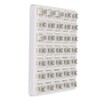35 Pcs Keyboard Switch 3 Pin RGB SMD Linear Dustproof