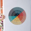 GLEAVI 1Pcs Emotion Wheel Magnet Feelings Wheel Magnet Feelings Emotions