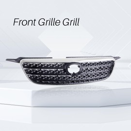 CarPartsDepot Front Bumper Grill Grille Compatible With Corolla (2005-2008 Corolla)