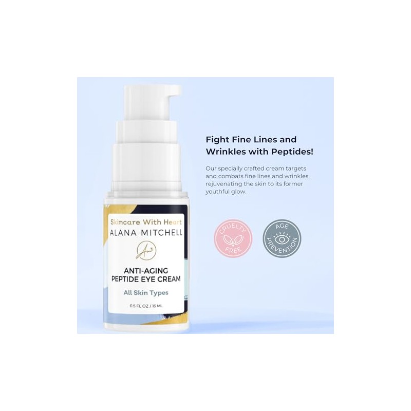 Anti-Aging Firming Peptide Eye Cream By Alana Mitchell - Look