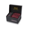 Massi Morino Tie and Pocket Square Set Men incl. Cufflinks,