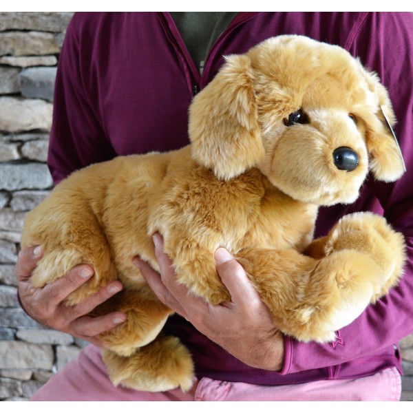 Memorable Pets Large Golden Retriever - Stuffed Animal Therapy for People with Memory Loss from Aging and Caregivers
