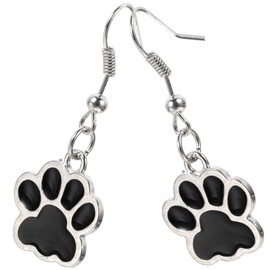 BESPORTBLE Pet Paw Earring Set Dog and Cat Paw Shape Pets Alloy for Parties and Events
