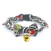 PetSoKoo Bowtie Cat Collar with Bell Breakaway, Japan Chirimen Fabric