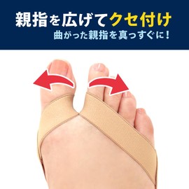 Plus Walk Gaulu Cross Supporter (L), Thumb, Belt Type, Easy Installation, Arch Supporter