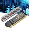 M.2 NVMe SSD to PCIe Adapter PCIe 4.0 Aluminium Alloy