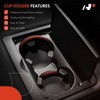 A-Premium Cup Holder Compatible with Ram 1500, 2500, 3500, 4500,