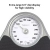 Thinner Extra-Large Dial Analog Precision Bathroom Scale Up to 330
