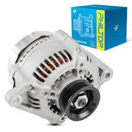 PHILTOP Alternator Compatible with Toyota 4Runner 1996-1998 3.4L, Tacoma 1995-1999 3.4L, T100 1995-1998 3.4L, Tundra 2000-2002 3.4L High Amp Alternators Replace 13671N 12V 70Amp CW S4 4-Groove Pulley
