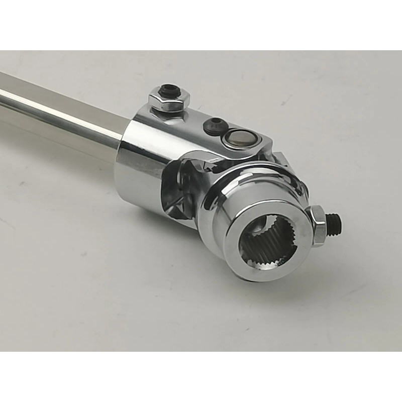 CNC 3/4" DD X 3/4" DD Chrome U-Joint & 8"