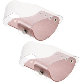 BESTYASH Paleta para Mezclar Maquillaje 2 Bandejas de Pu Reutilizables en Color Rosa para Rutinas de Skincare y Tratamientos de Belleza Cómodos y Prácticos