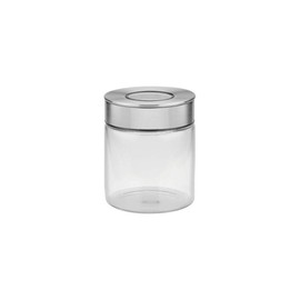 Tramontina 61227/020 Preservation Container, Heat Resistant Glass Container, Canister, Preservation, 1.7 gal (0.7 L), One-touch Type, Seal, Opening, Opening, Pasta, Coffee Beans, 700 ml, Stainless