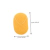 Beavorty 1pc Brown Volcanic Mud Facial Cleansing Sponge Gentle Exfoliating