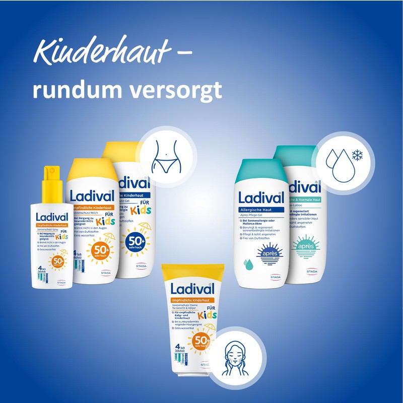 Ladival Allergic Children's Skin Sun Protection Gel SPF50+