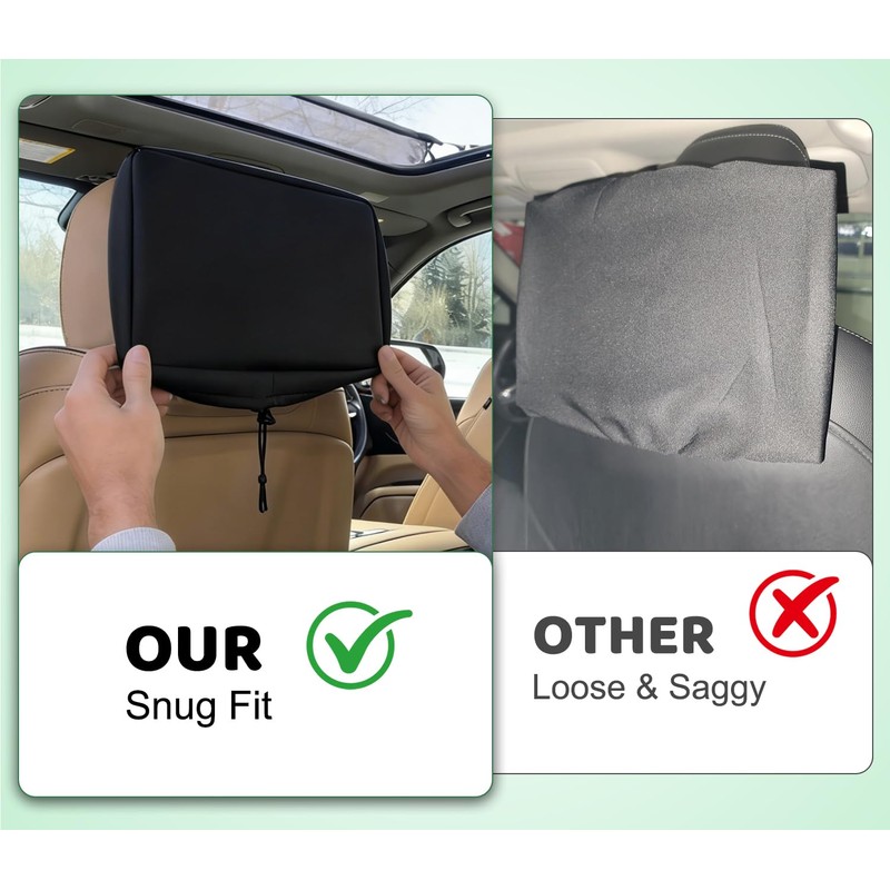 WBLATP 2-Pack Padded Storage Cover for 2021-2026 GMC Yukon Accessories