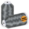 New brothread - 2 Huge Spools 5000M Each Polyester Embroidery