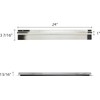 TrueCraftware- 24" Stainless Steel No Clip Check Holder Ticket Rack-