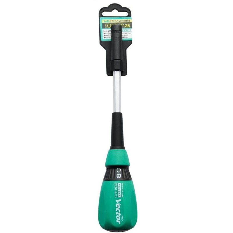 Vessel B-290NT Vector Nut Driver Opposite Side 0.6 inches (14