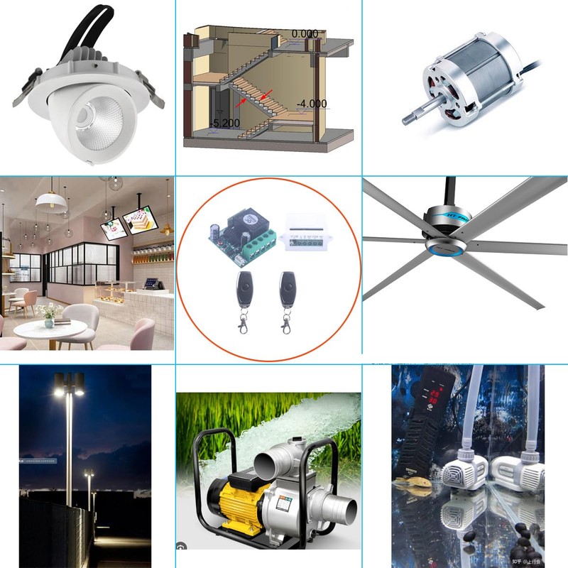 AC 85-240V Wireless Light Switch for Lights Lamps Fans Outdoor