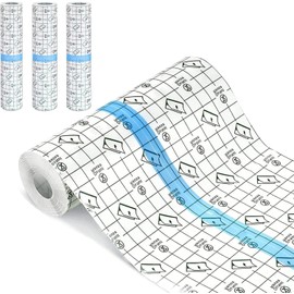 ATAUSD Tattoo Film 3 Rolls, Tattoo Plaster, 15 cm x 5 m Waterproof Transparent Bandage, Tattoo Film Healing, Tattoo Aftercare, Second Skin, Shower Plaster Bandage (2 Rolls 2 m + 1 Roll 1 m)