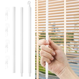 Blind Wand Replacement with Hook, Window Blind Tilt Wand with Hook and Grip, Blind Opener Horizontal Window Blinds Vertical Blinds for Windows (89)