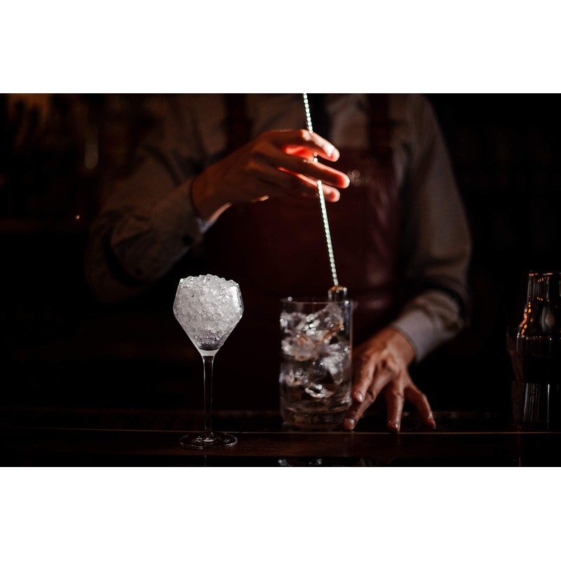 Cocktail Mixing Glass with Seamless and Handblown Construction - Old