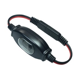 FILSHU FILSHU SAE Extension Cable 16 AWG Wire Harness 12V-24V DC SAE to SAE Cable with ON/Off Switch Quick Connect/Disconnect Snap Action Cable for Motorcycle,Cars,Camp Trailer Solar Panels(30cm/1ft)