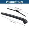 Rear Windshield Wipers Blade Arm Kits for Volkswagen Atlas 2018-2025
