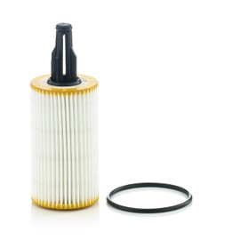 Mann Filter HU 7025 z Cartridge Oil Filter Replacement Compatible With Mercedes-Benz C43 AMG, GLC43 AMG, S63 AMG