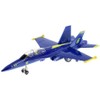 Playmaker Toys 9" X-Planes US Navy F-18 Hornet Blue Jet Toy with Pull Back Action